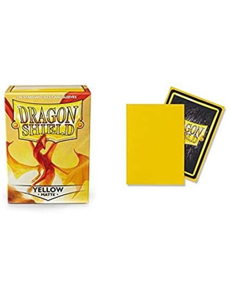 Arcane Tinmen Dragon Shield Standard Matte: Yellow (100)