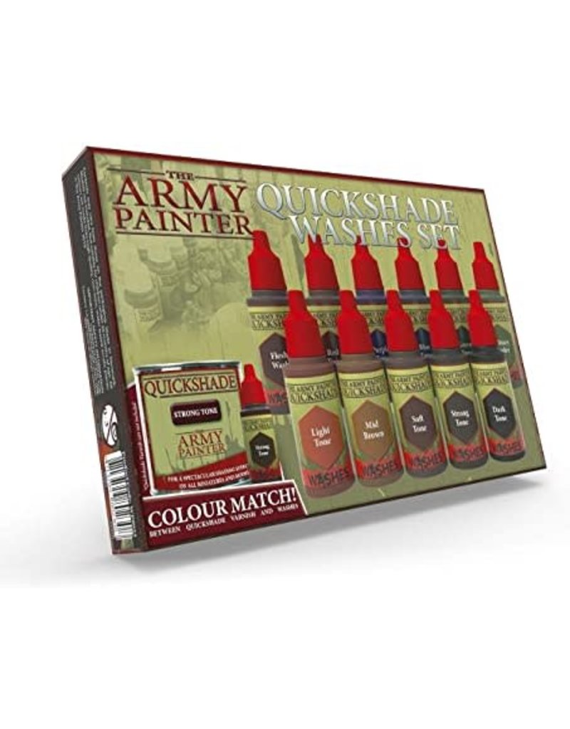 The Army Painter (AP) Warpaints: Quickshade Wash Set