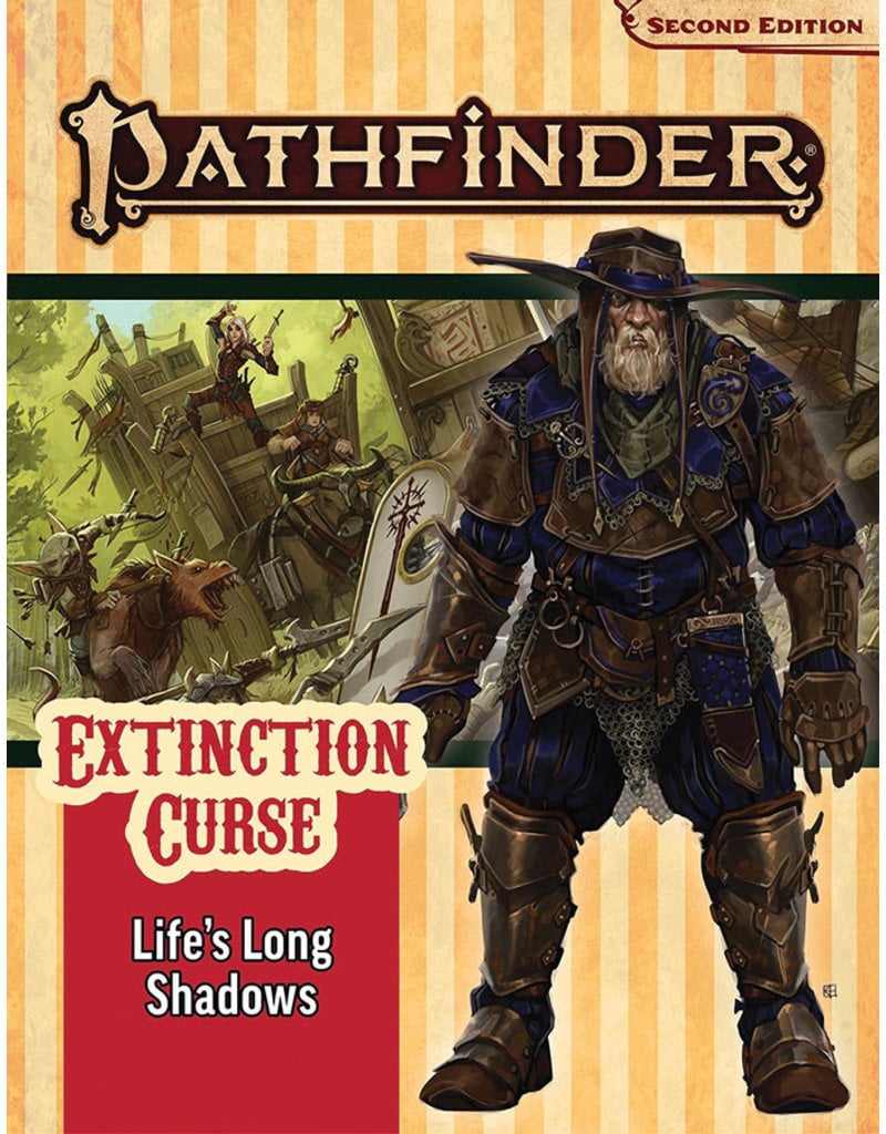 Paizo Inc. Pathfinder 2E Adventure Path - Extinction Curse Part 3 - Life's Long Shadows