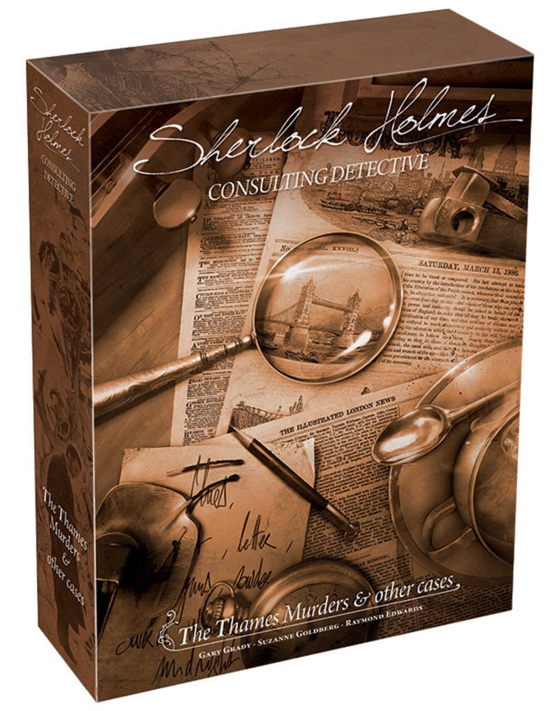 Asmodee Sherlock Holmes: Consulting Detective: The Thames Murders & Other Cases