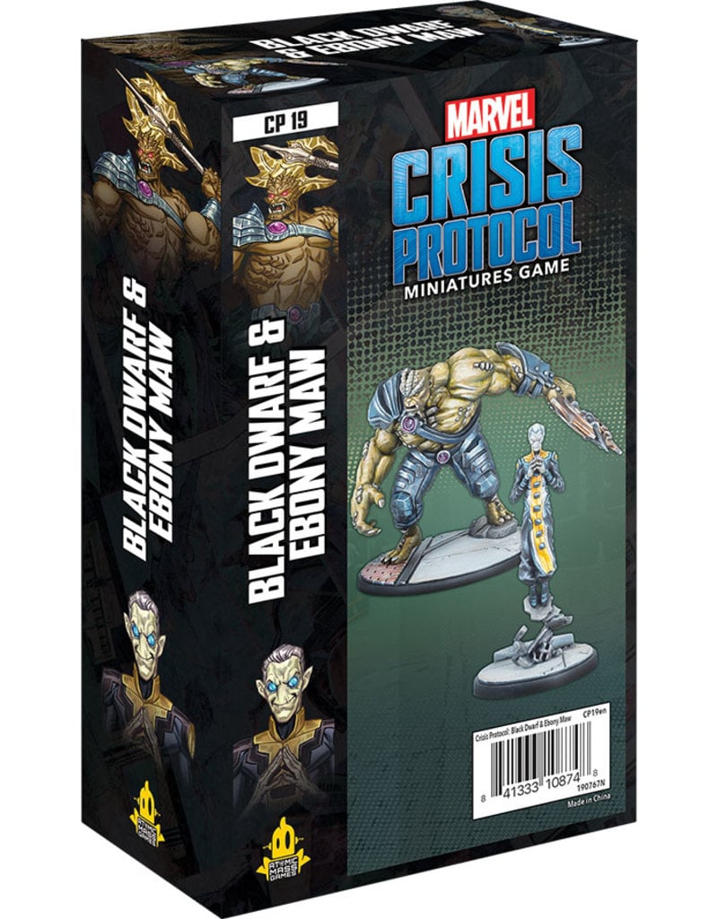 Asmodee Marvel Crisis Protocol - Black Dwarf & Ebony Maw