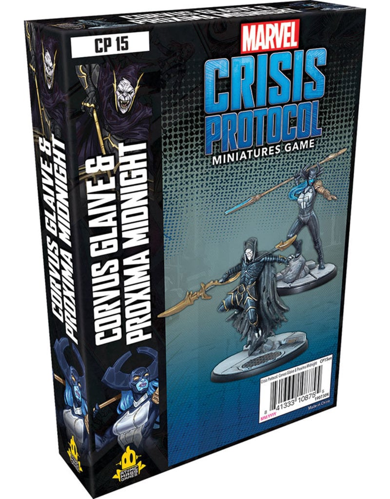 Asmodee Marvel Crisis Protocol - Corvus Glaive & Proxima Midnight