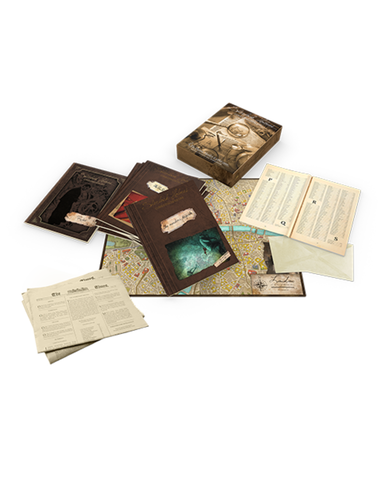 Asmodee Sherlock Holmes: Consulting Detective: The Thames Murders & Other Cases