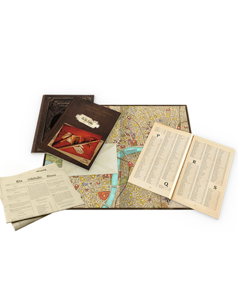 Asmodee Sherlock Holmes: Consulting Detective: The Thames Murders & Other Cases