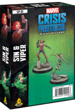 Asmodee Marvel Crisis Protocol - Sin & Viper