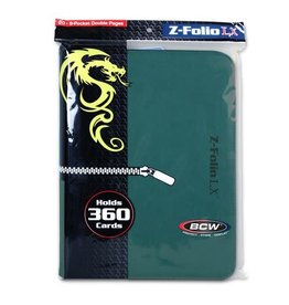 BCW (BCW) Z-Folio 9 Pocket LX Binder - Teal