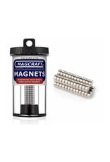 Magcraft Rare Earth Magnets: Disc - 1/4" x 1/10" (50)