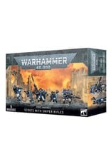 Games Workshop Space Marines: Scouts w Sniper Rifles