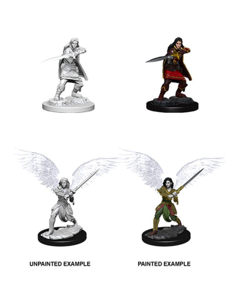 WizKids D&D Minis: W06 Aasimar Female Fighter