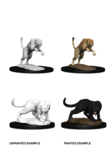 WizKids D&D Minis: W06 Panther & Leopard