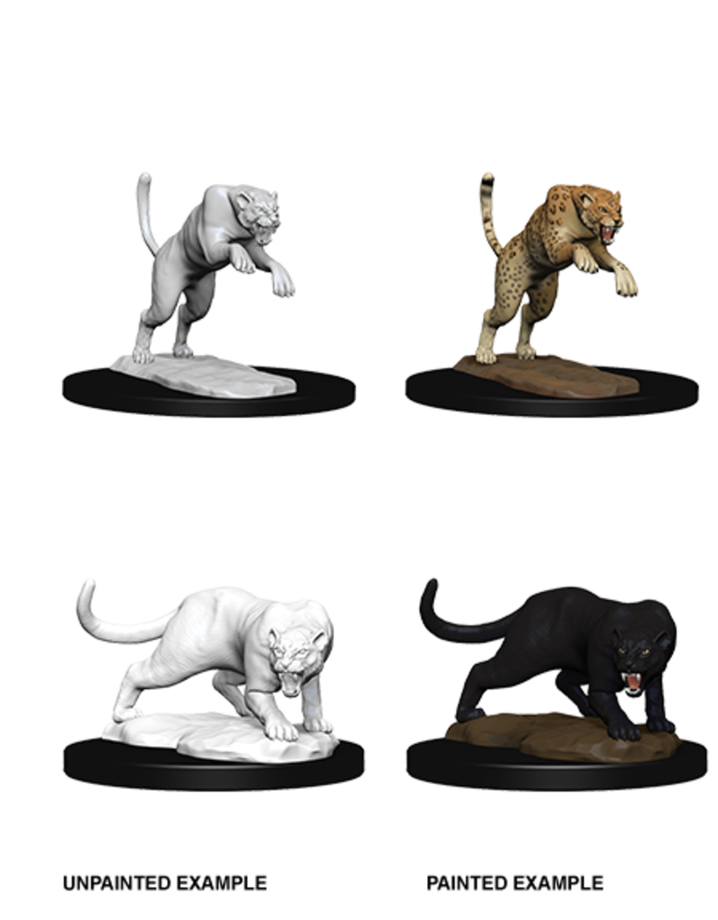 WizKids D&D Minis: W06 Panther & Leopard