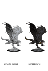 WizKids D&D Minis: W08 Young Black Dragon