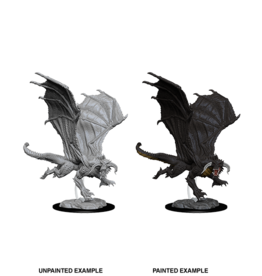 WizKids D&D Minis: W08 Young Black Dragon