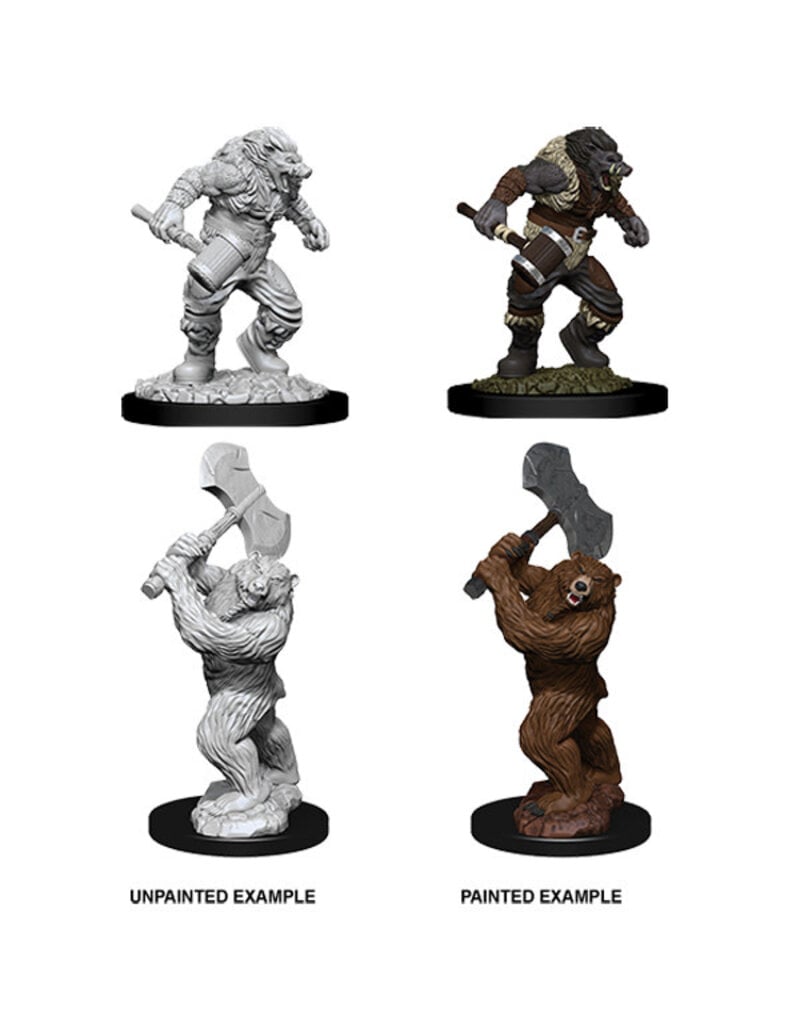 WizKids D&D Minis: W09 Wereboar & Werebear