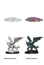 WizKids D&D Minis: W10 Blue Dragon Wyrmling