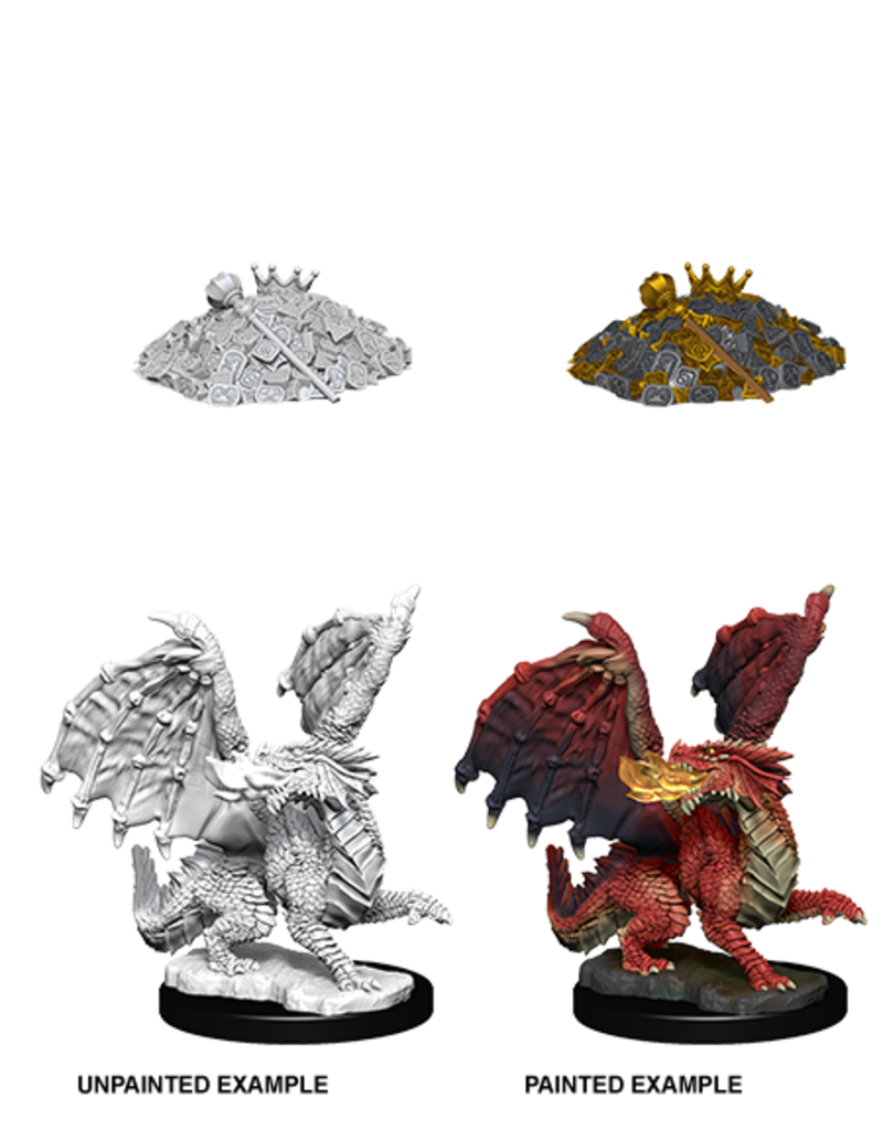 WizKids D&D Minis: W10 Red Dragon Wyrmling