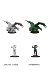 WizKids D&D Minis: W11 Green Dragon Wyrmling & Afflicted Elf