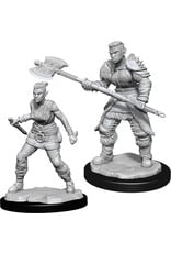 WizKids D&D Minis: W13 Orc Female Barbarian