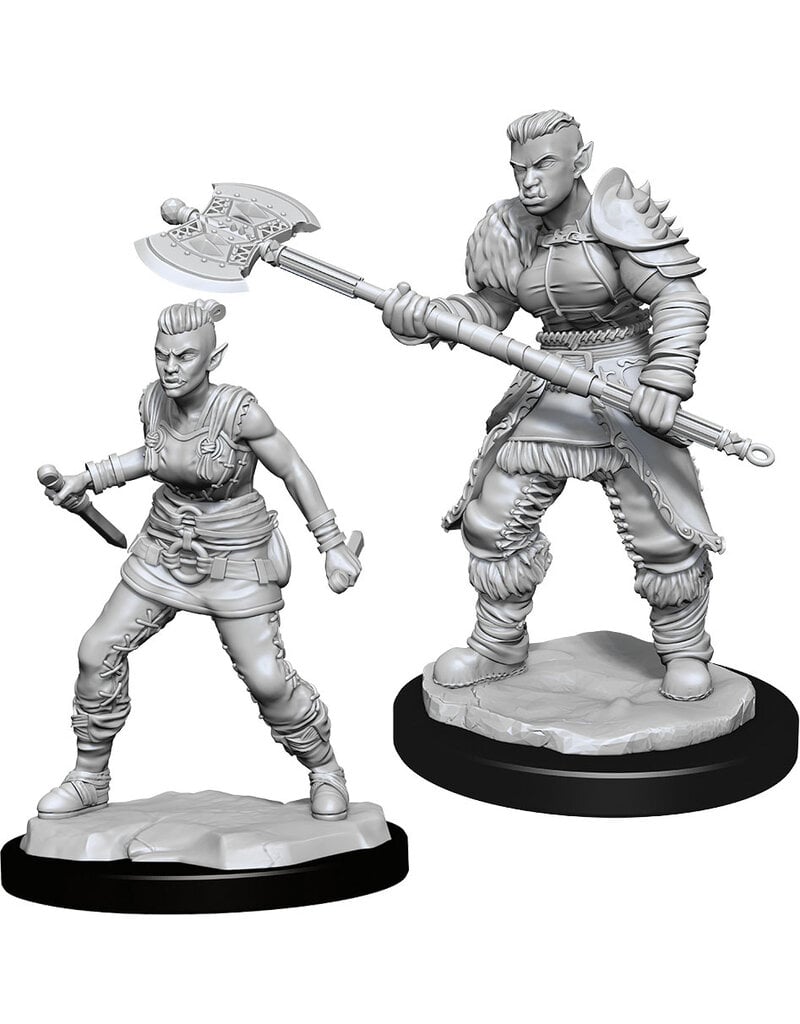 WizKids D&D Minis: W13 Orc Female Barbarian