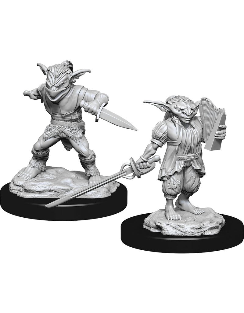 WizKids D&D Minis: W15 Goblin Male Rogue & Female Bard