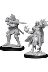 WizKids D&D Minis: W15 Hobgoblin Male Fighter & Female Wizard