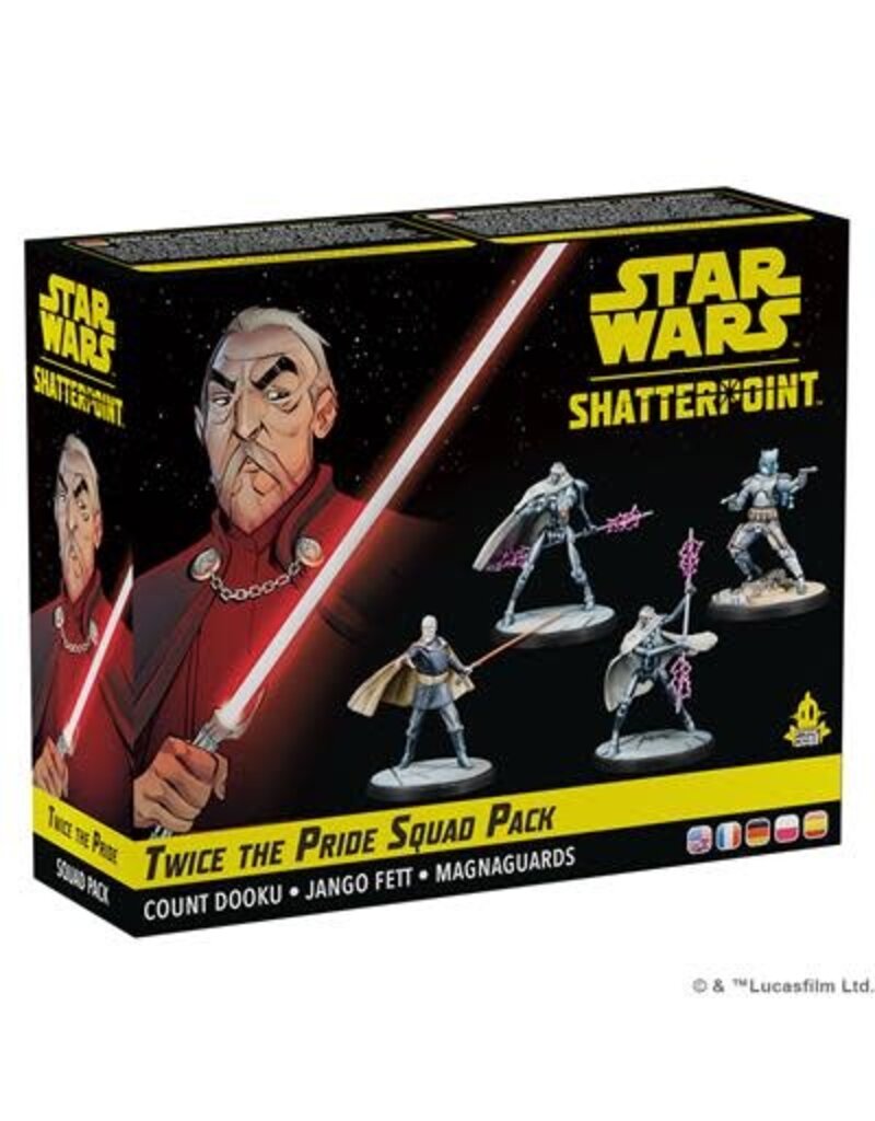 Atomic Mass Games Star Wars: Shatterpoint - Twice the Pride: Count Dooku Squad