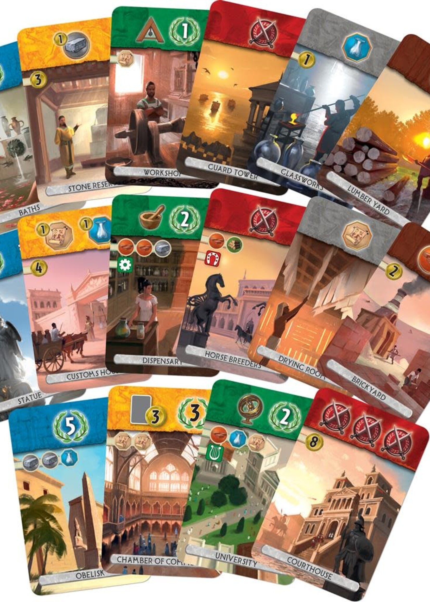 Asmodee 7 Wonders Duel