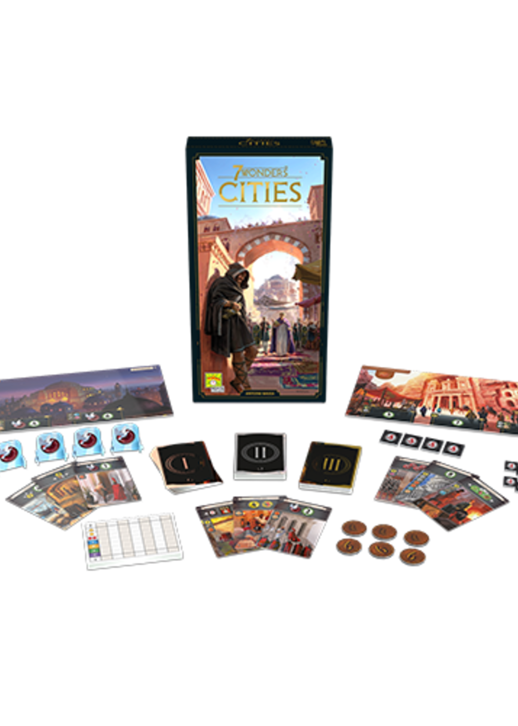Asmodee 7 Wonders (2E): Cities
