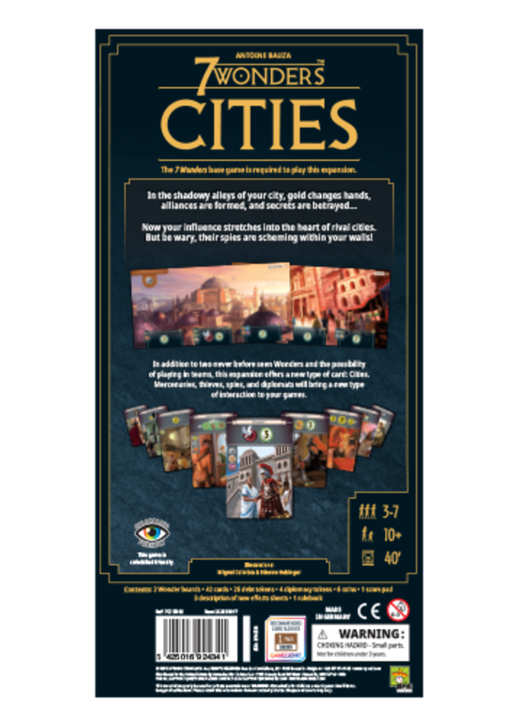 Asmodee 7 Wonders (2E): Cities
