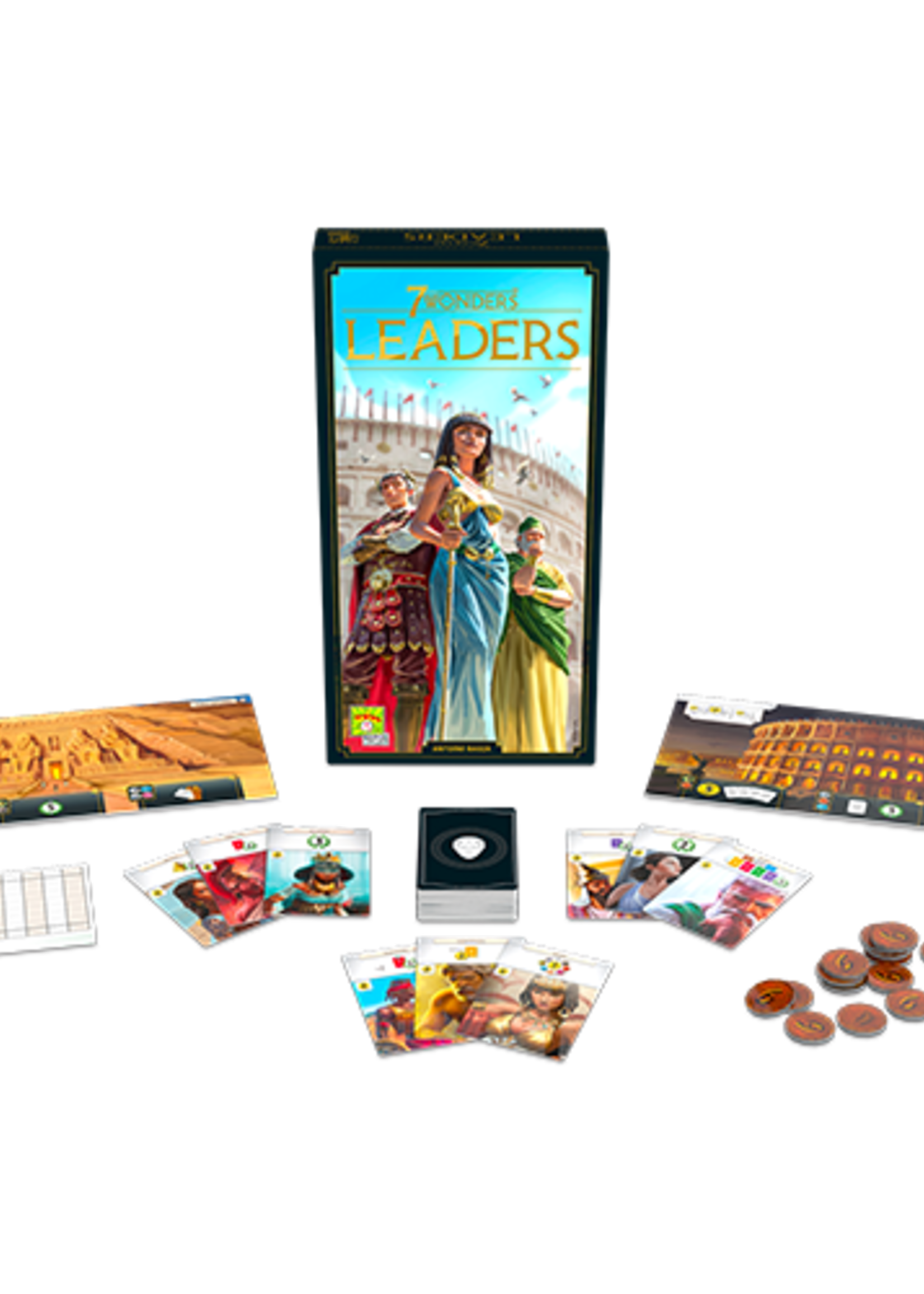 Asmodee 7 Wonders (2E): Leaders