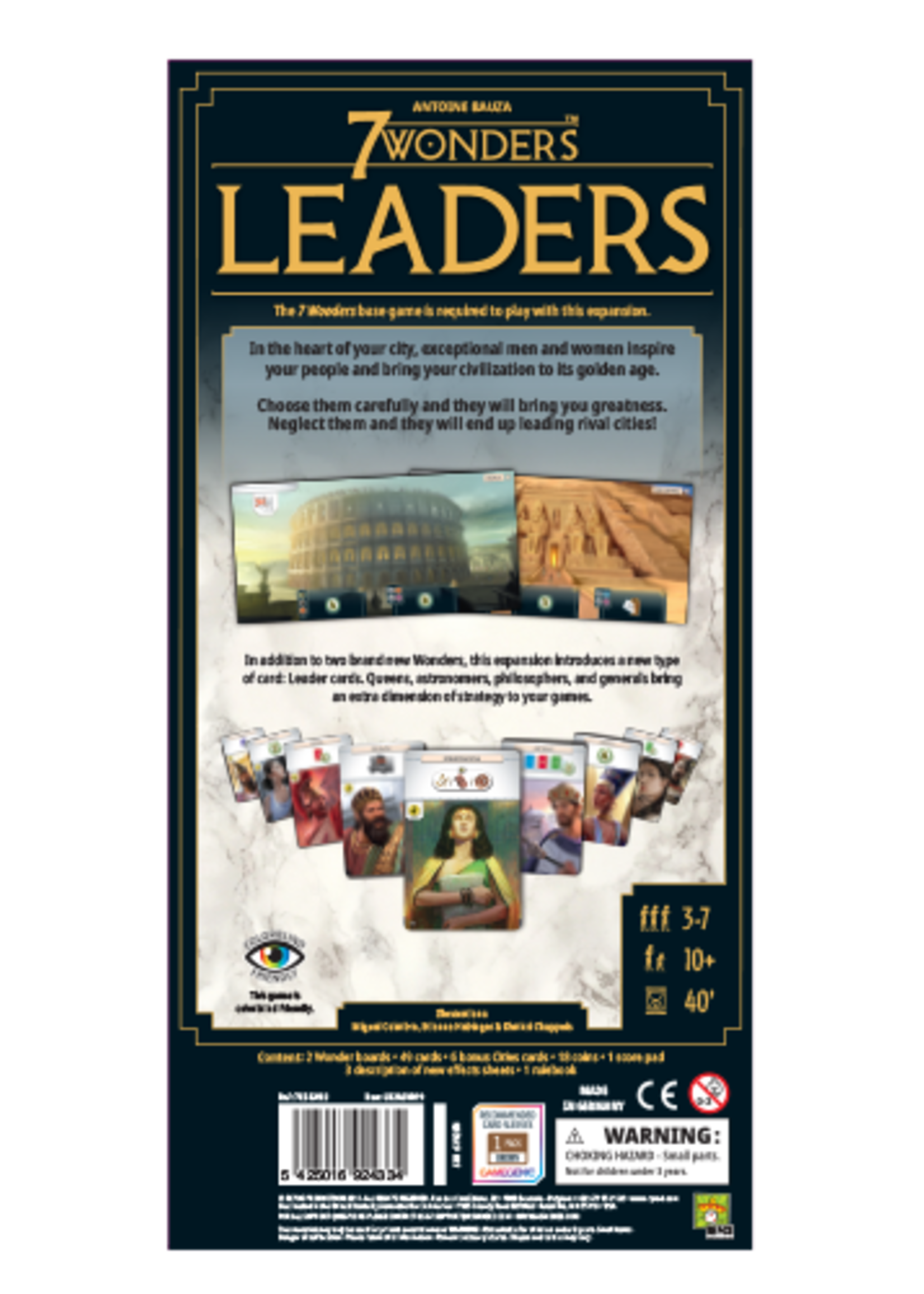 Asmodee 7 Wonders (2E): Leaders