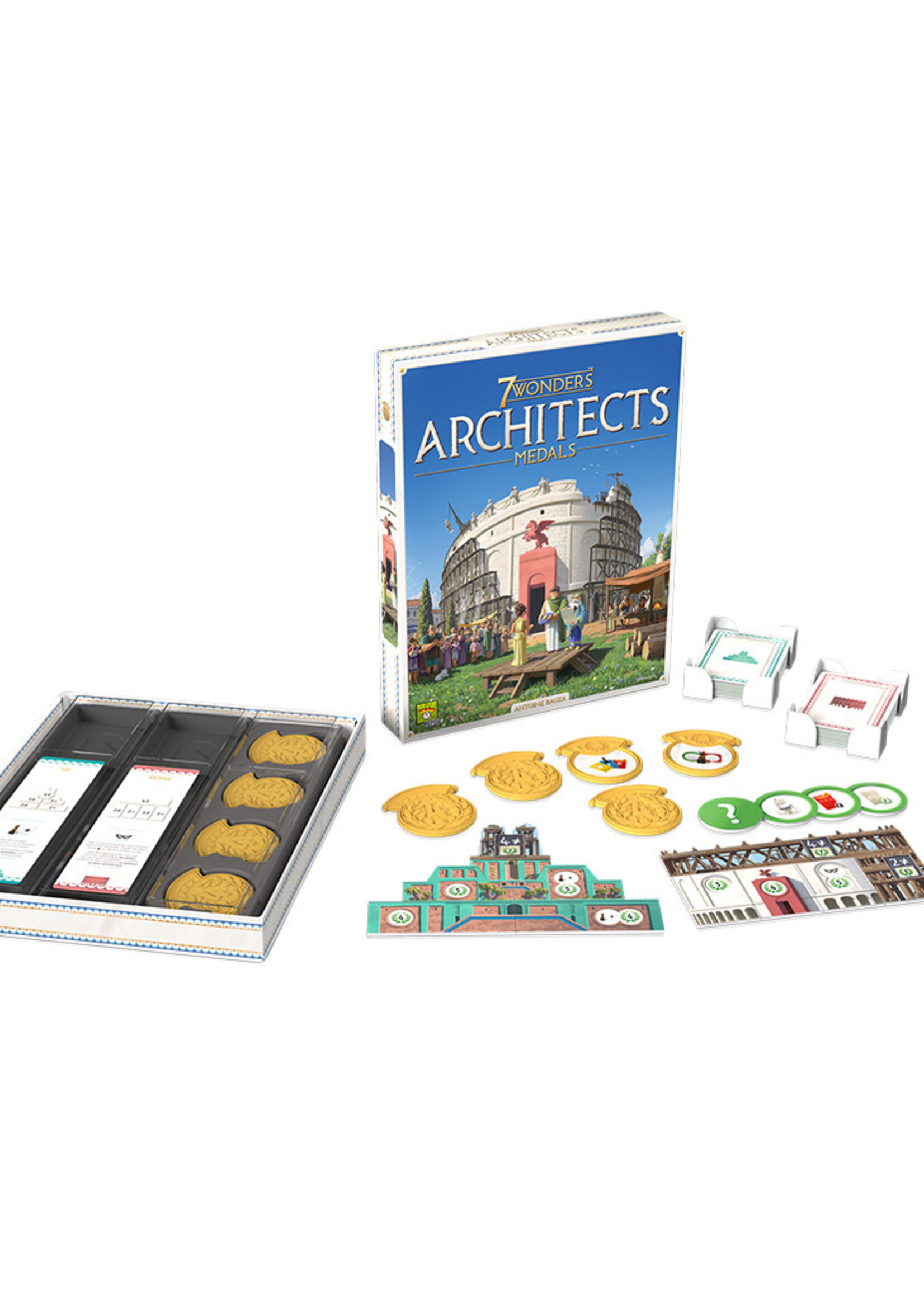 Asmodee 7 Wonders Architects: Medals