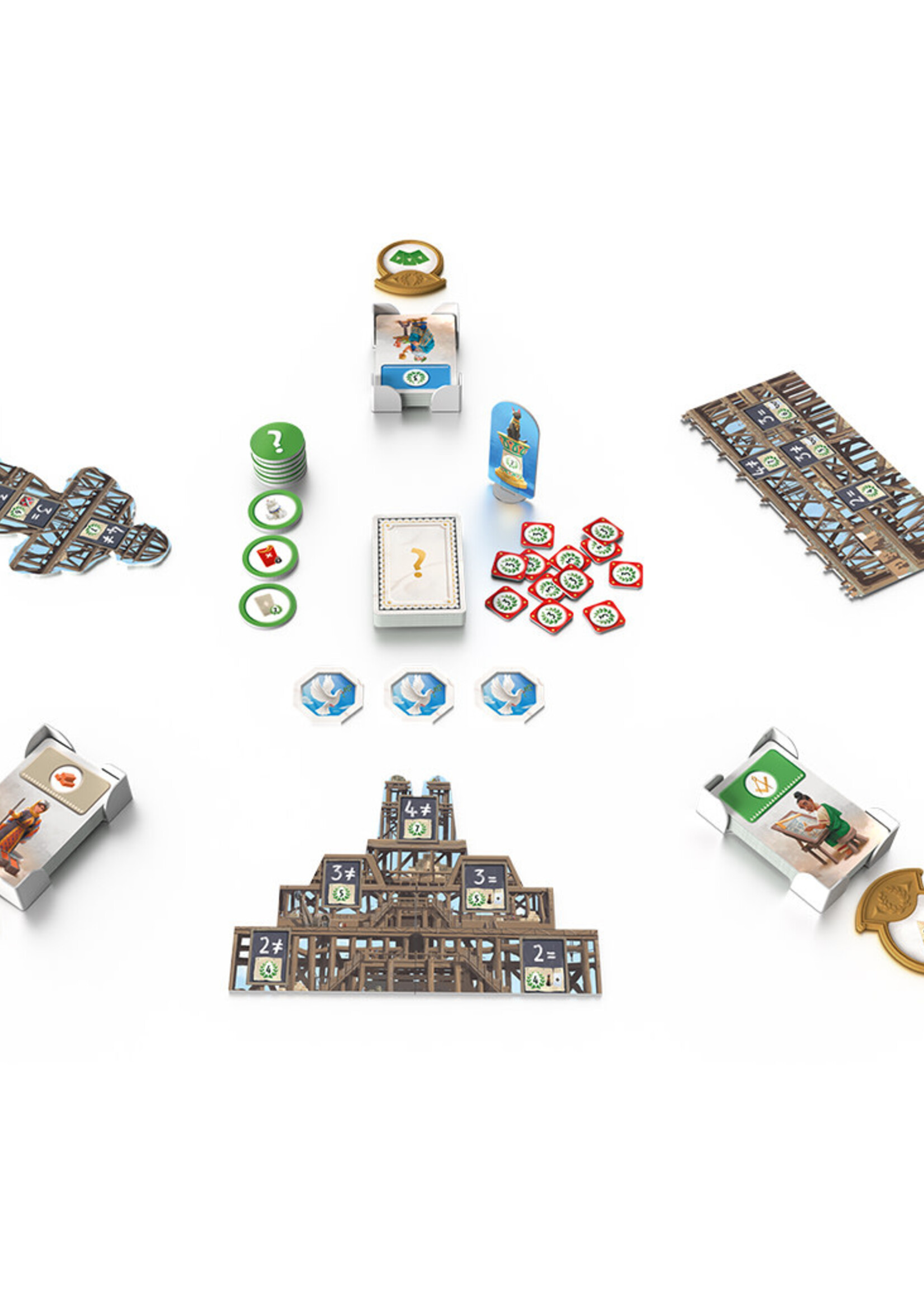 Asmodee 7 Wonders Architects: Medals