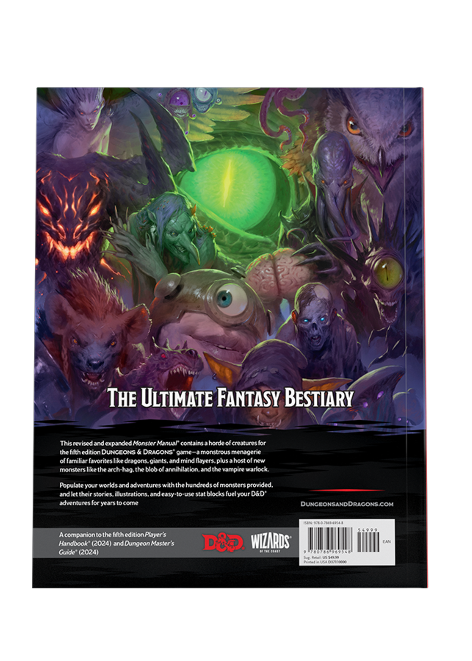 Wizards of the Coast D&D: Monster Manual (2025)