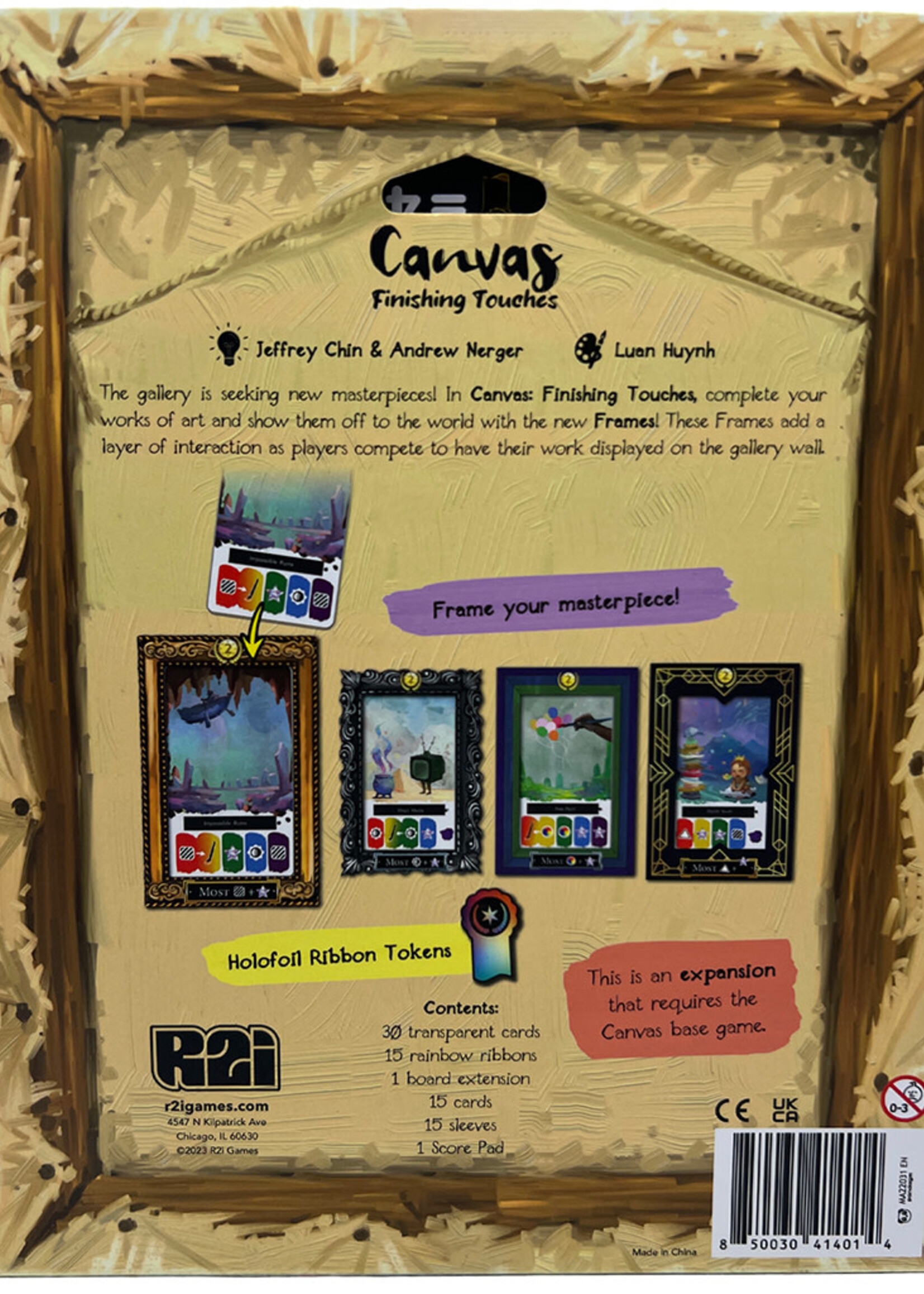 Asmodee Canvas: Finishing Touches