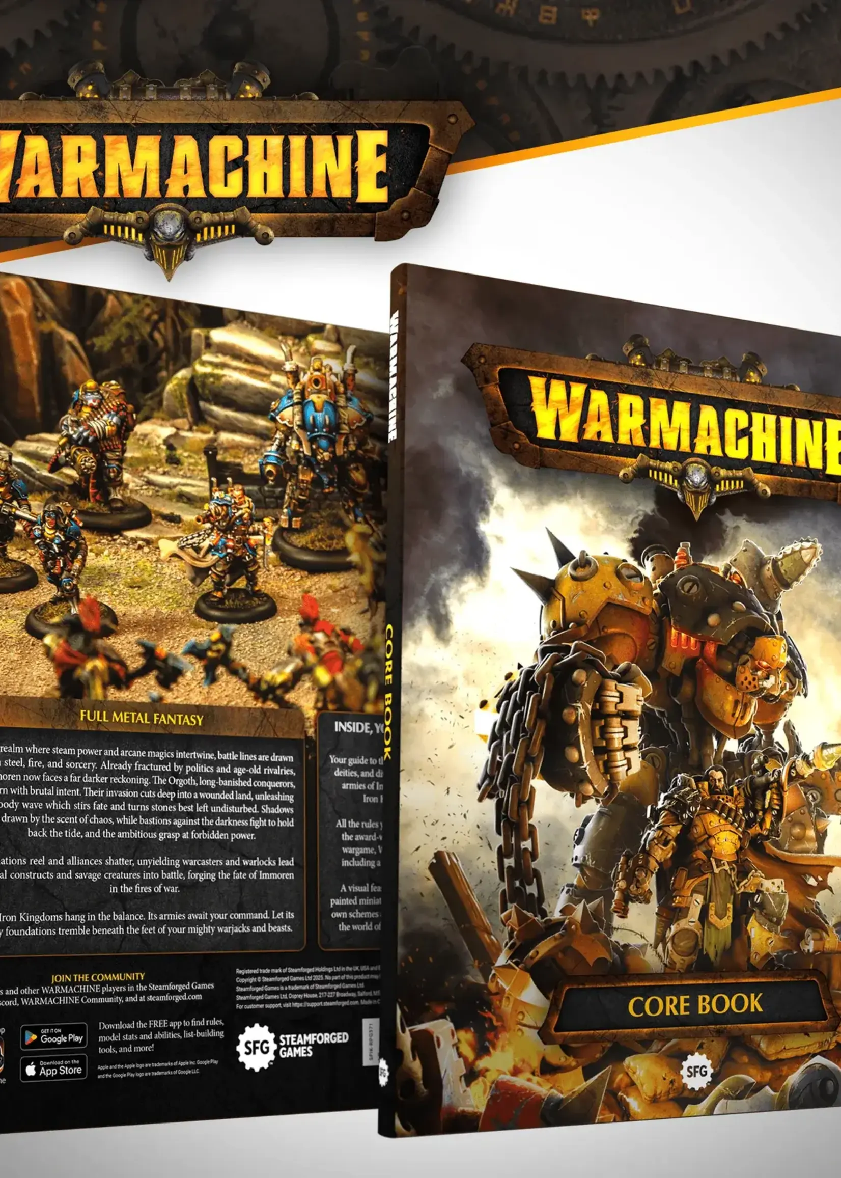 Steamforged Games LTD (SFG) Warmachine: Core Book