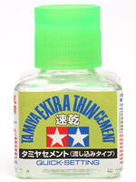 Tamiya Tamiya Extra Thin Cement - Quick Setting (40ml)