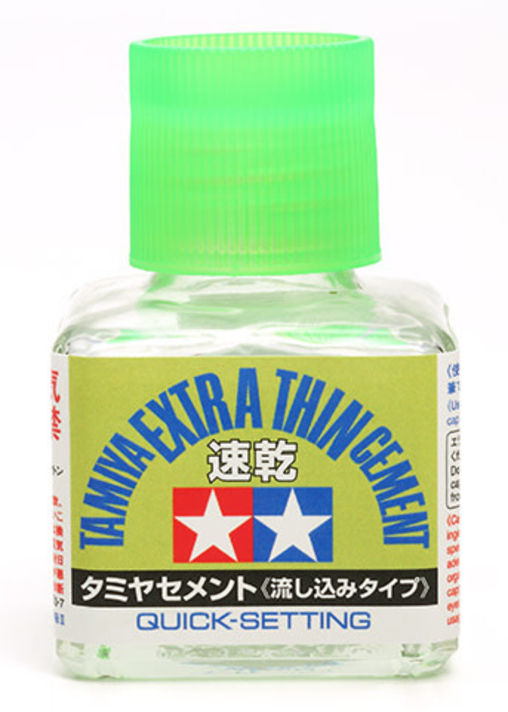 Tamiya Tamiya Extra Thin Cement - Quick Setting (40ml)