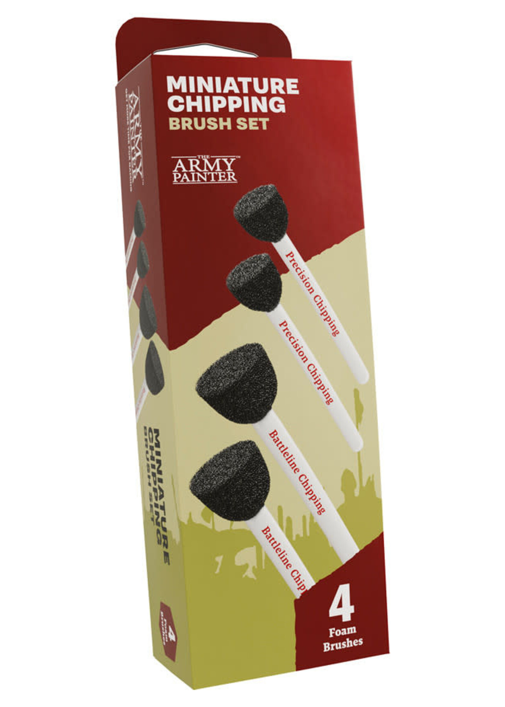 The Army Painter Miniature Chipping Brush Set
