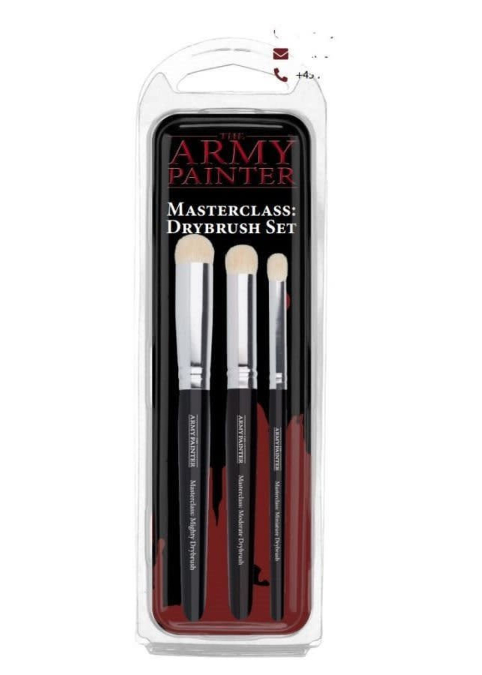 The Army Painter Masterclass Drybrush Set