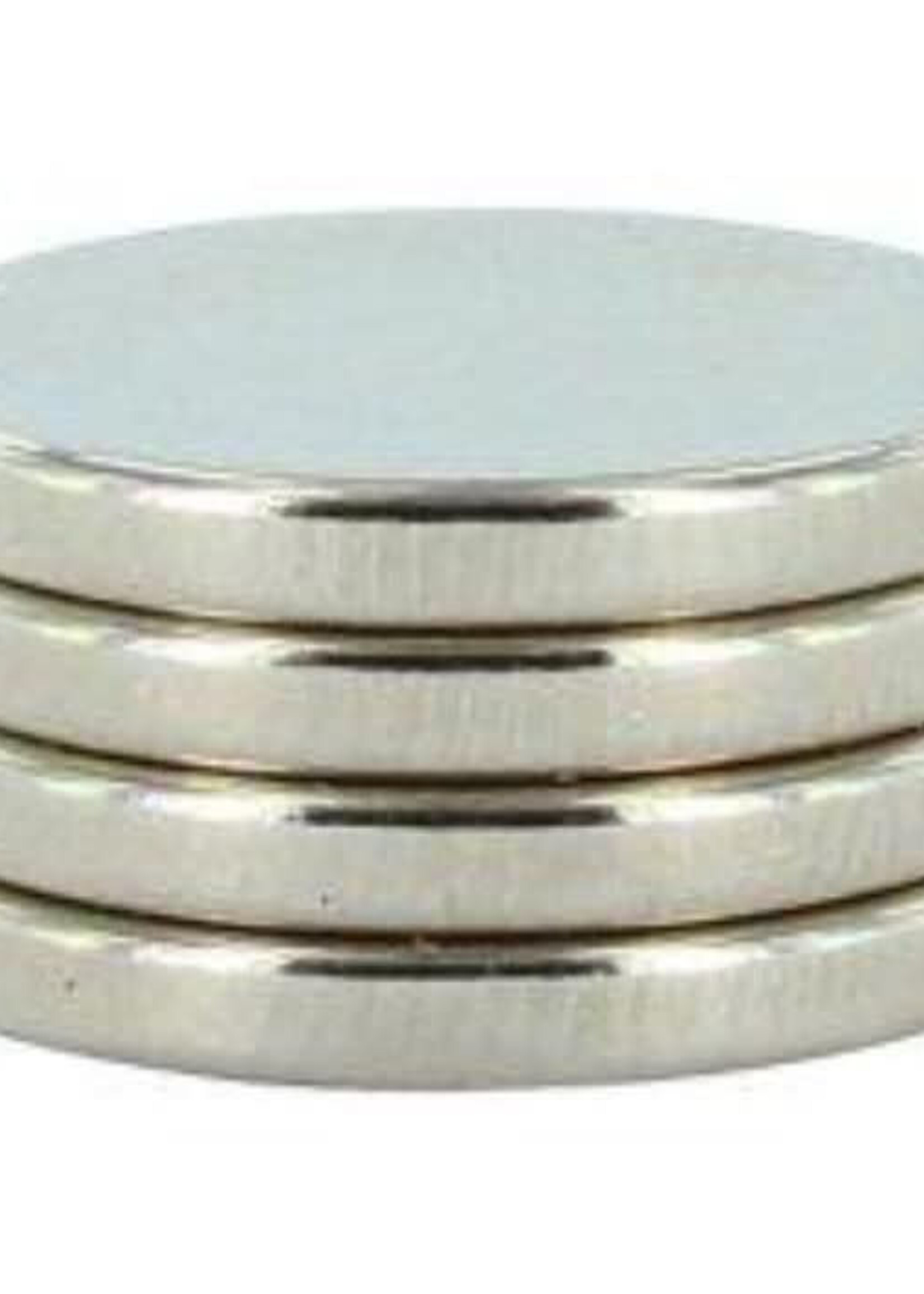 Magnets: 1/2 in x 1/16 in (4)