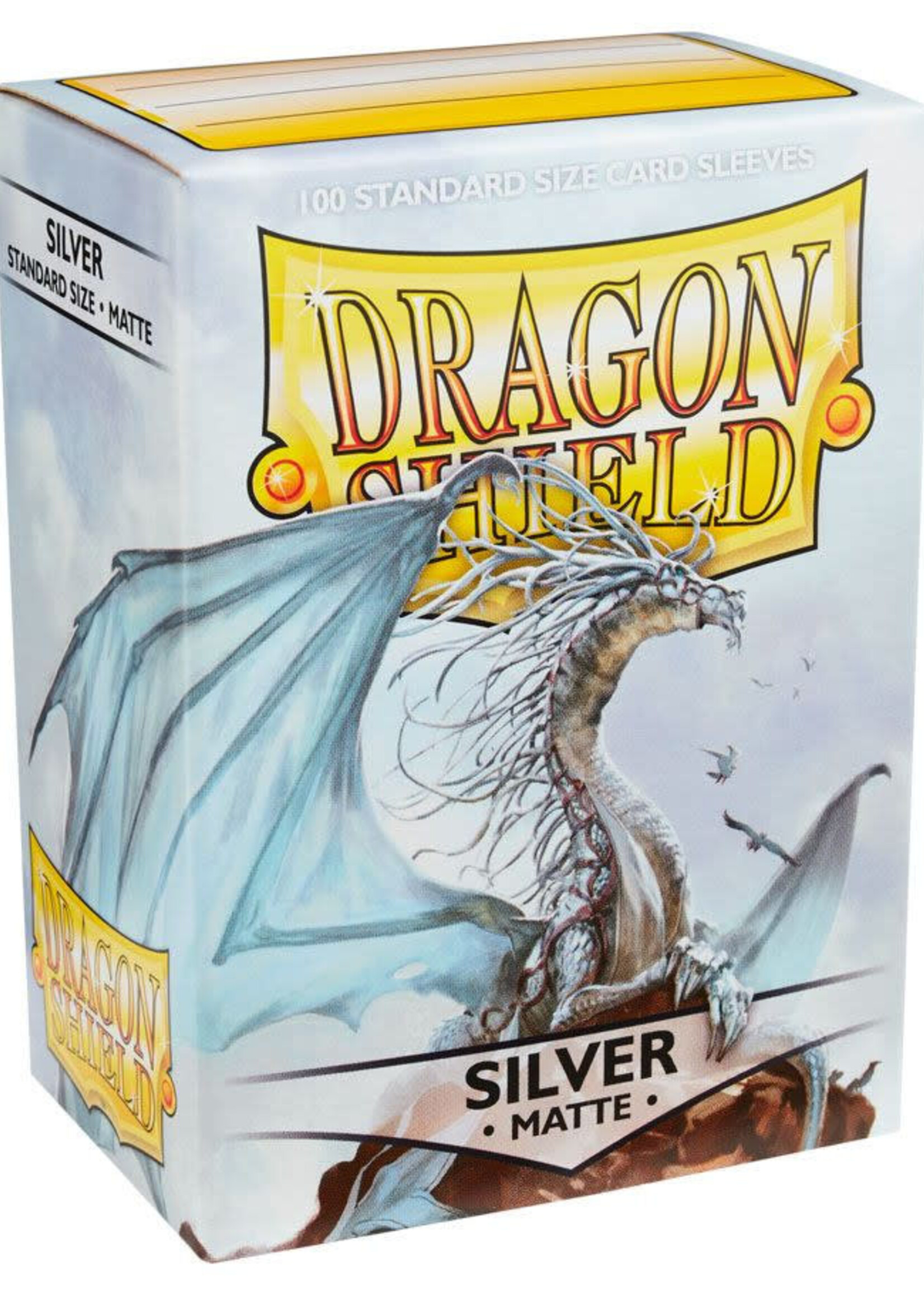 Arcane Tinmen Dragon Shield Standard Matte: Silver (100)
