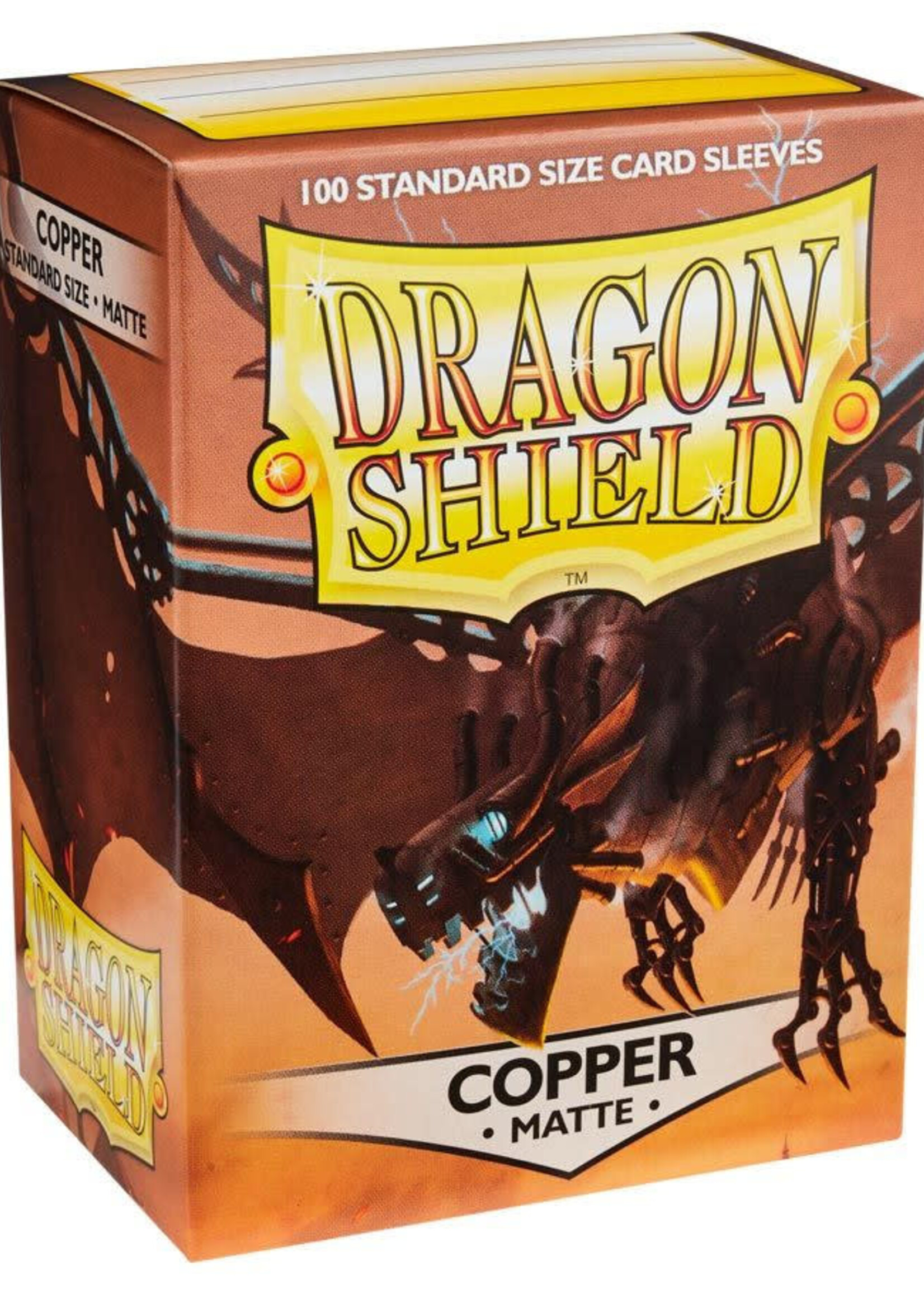 Arcane Tinmen Dragon Shield Standard Matte: Copper (100)