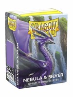 Arcane Tinmen Dragon Shield Standard Matte Dual: Nebula & Silver (100)