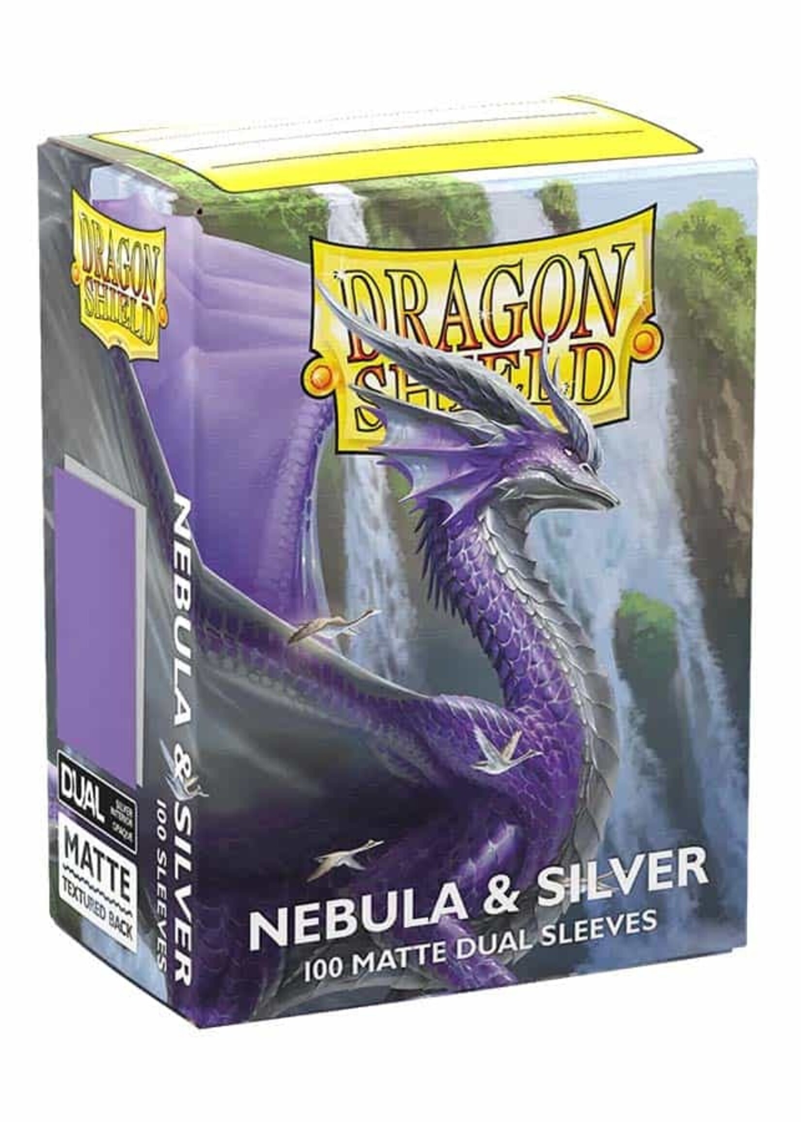 Arcane Tinmen Dragon Shield Standard Matte Dual: Nebula & Silver (100)