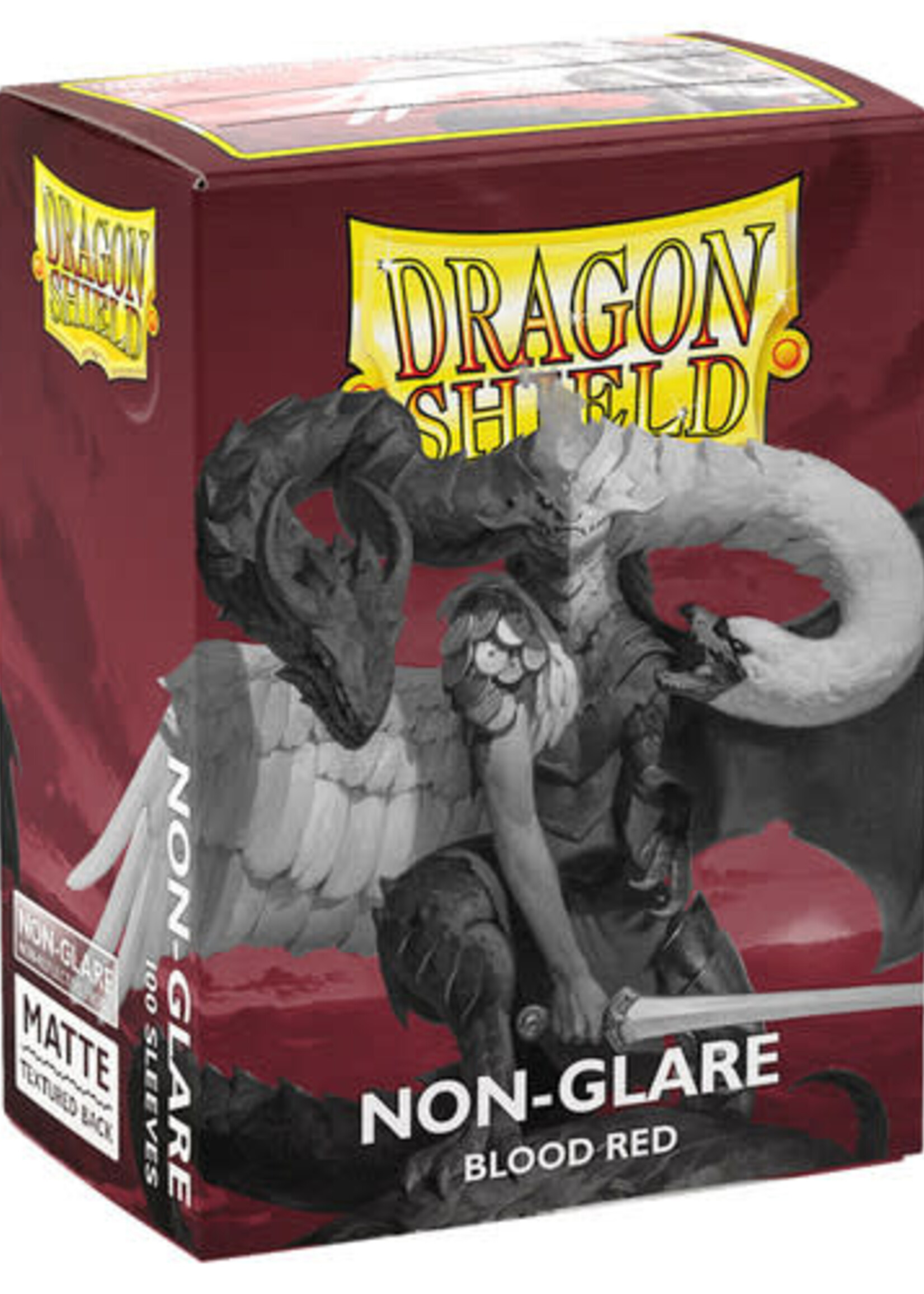 Arcane Tinmen Dragon Shield Standard Matte Non Glare: Blood Red (100)