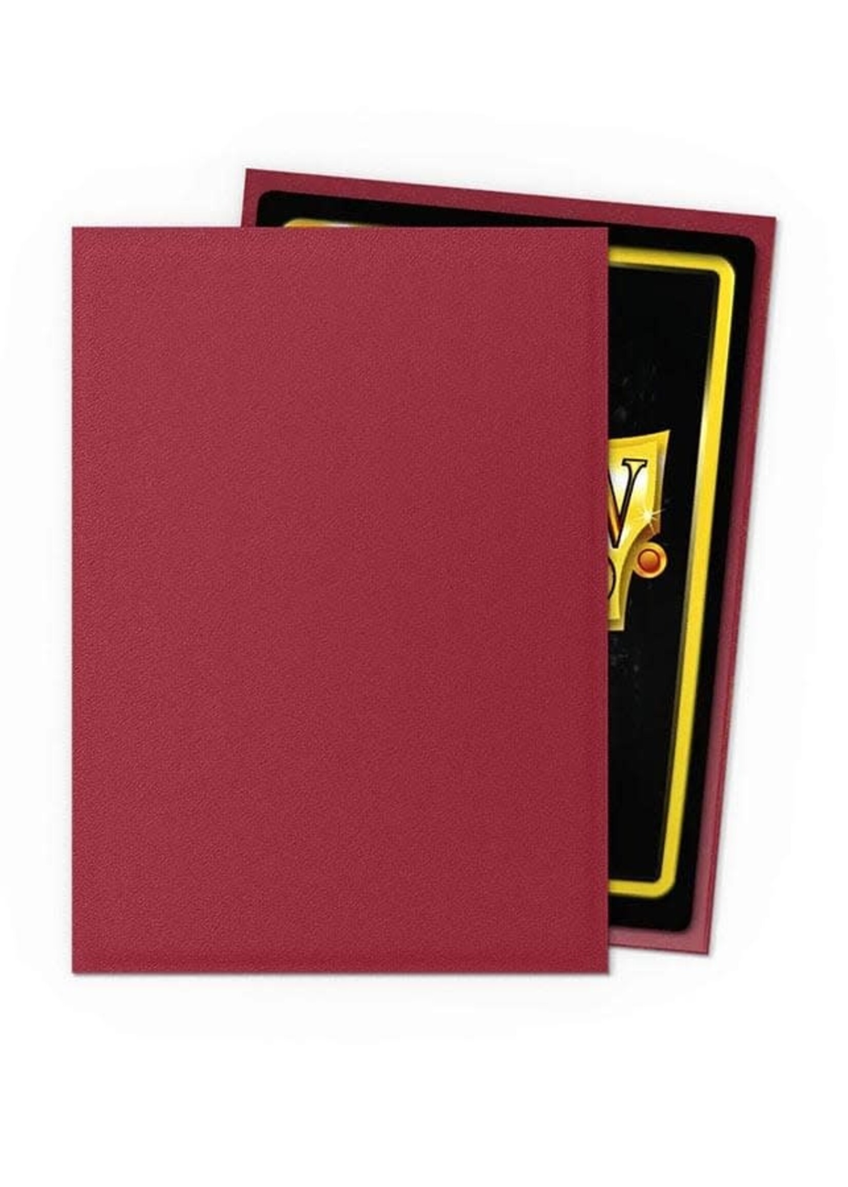 Arcane Tinmen Dragon Shield Standard Matte Non Glare: Blood Red (100)