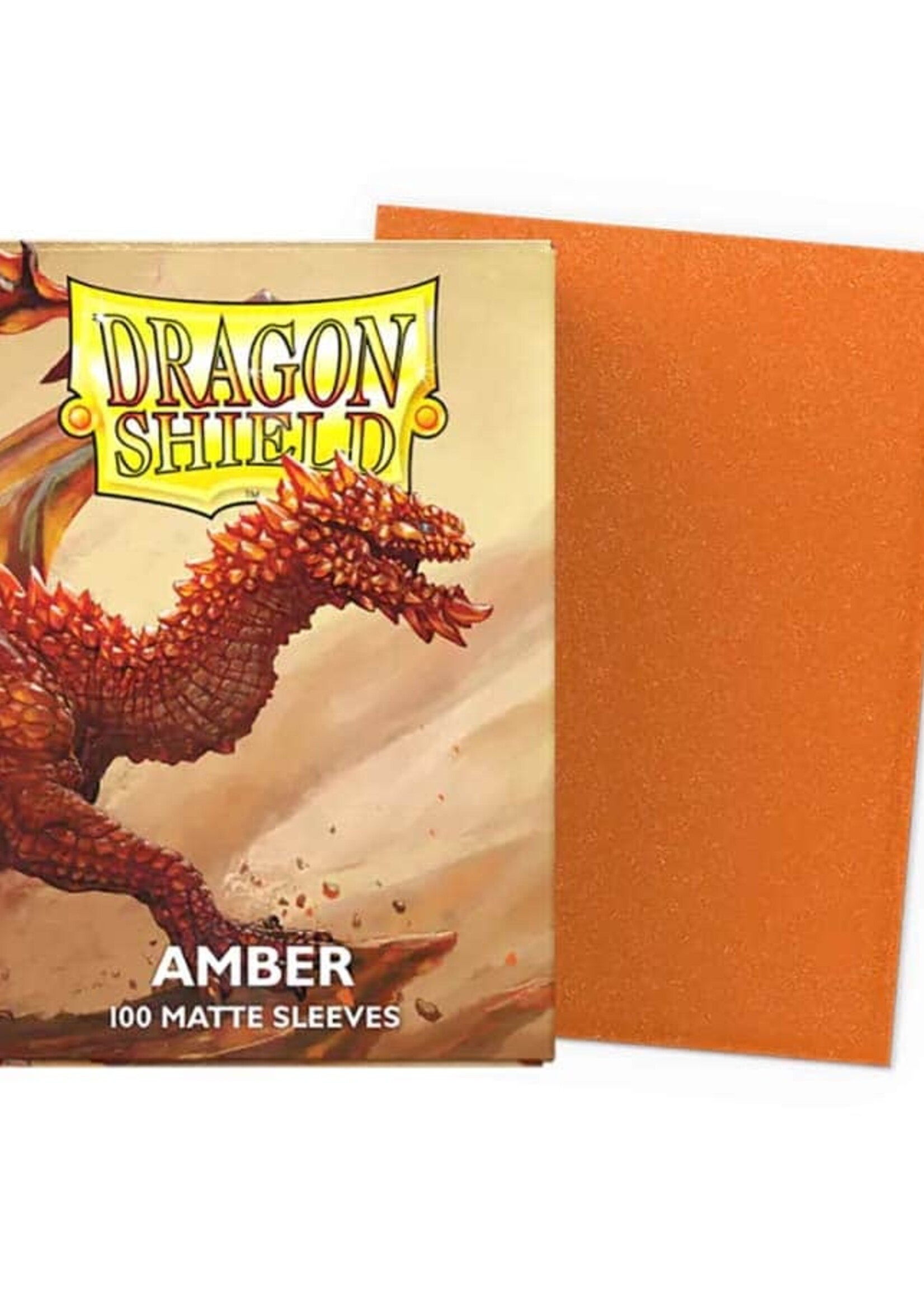 Arcane Tinmen Dragon Shield Standard Matte: Amber (100)