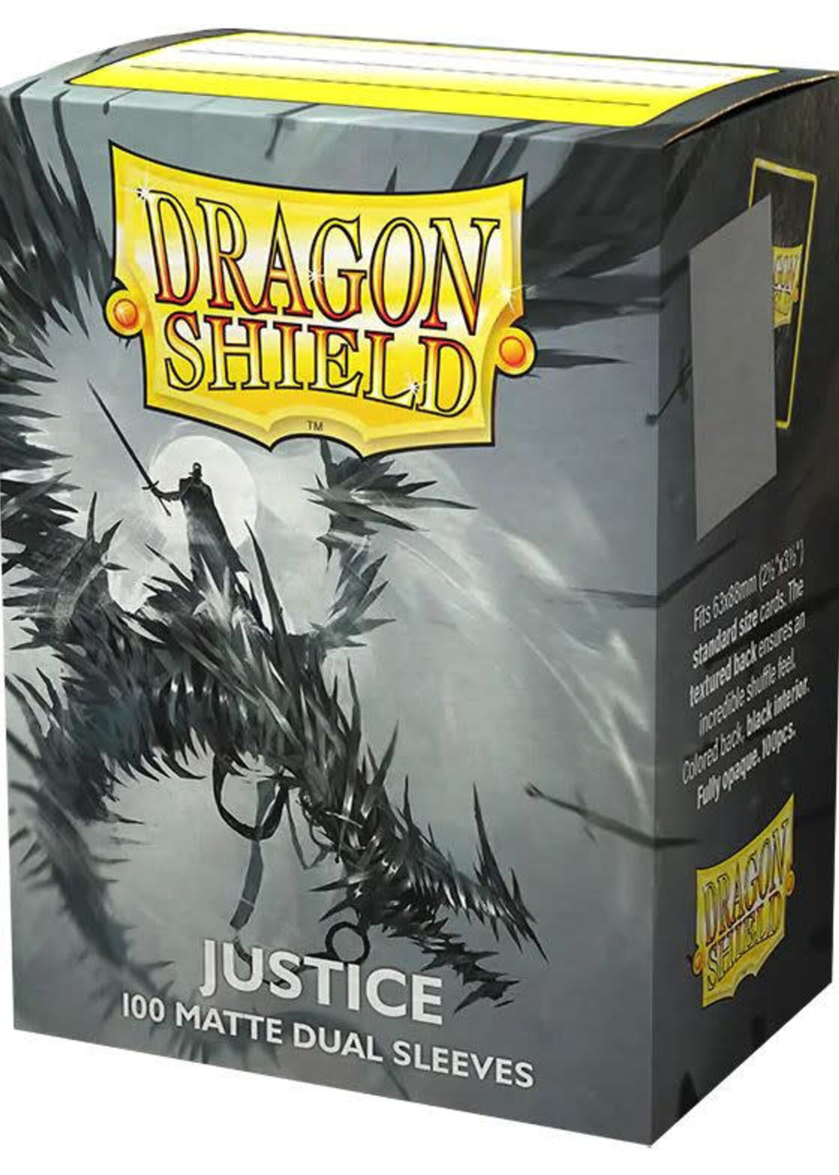 Dragon Shield Standard Metallic Matte Dual: Justice (100)