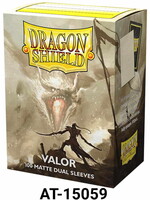 Arcane Tinmen Dragon Shield Standard Matte Dual: Valor (100)
